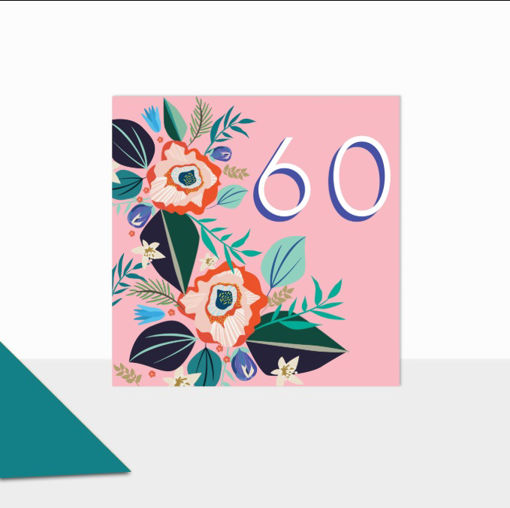 Picture of HAPPY 60TH BIRTHDAY CARD